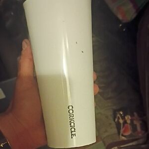 Corkcicle Glossy White Tumbler